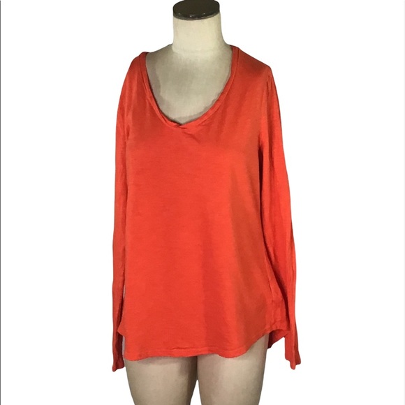 Old Navy Orange Relaxed Fit Top, XL, EUC - Picture 1 of 4